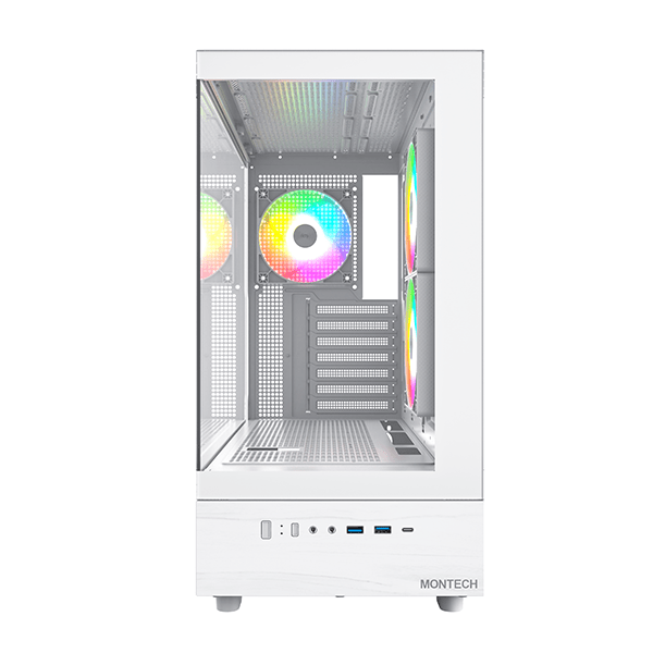 Montech XR White PC Case - Vektra Computers LLC Montech XR White PC Case - Vektra Computers LLC